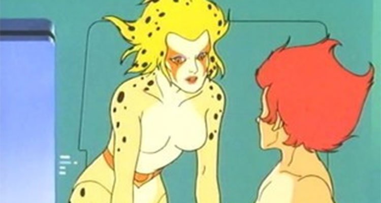 Más interesante es que en el primer capítulo Cheetara aparecía sin ropa.